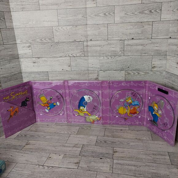 The Simpsons Complete Seasons 1-4 Box DVD Sets - USED: GOOD! 1 2 3 4 - Picture 10 of 16